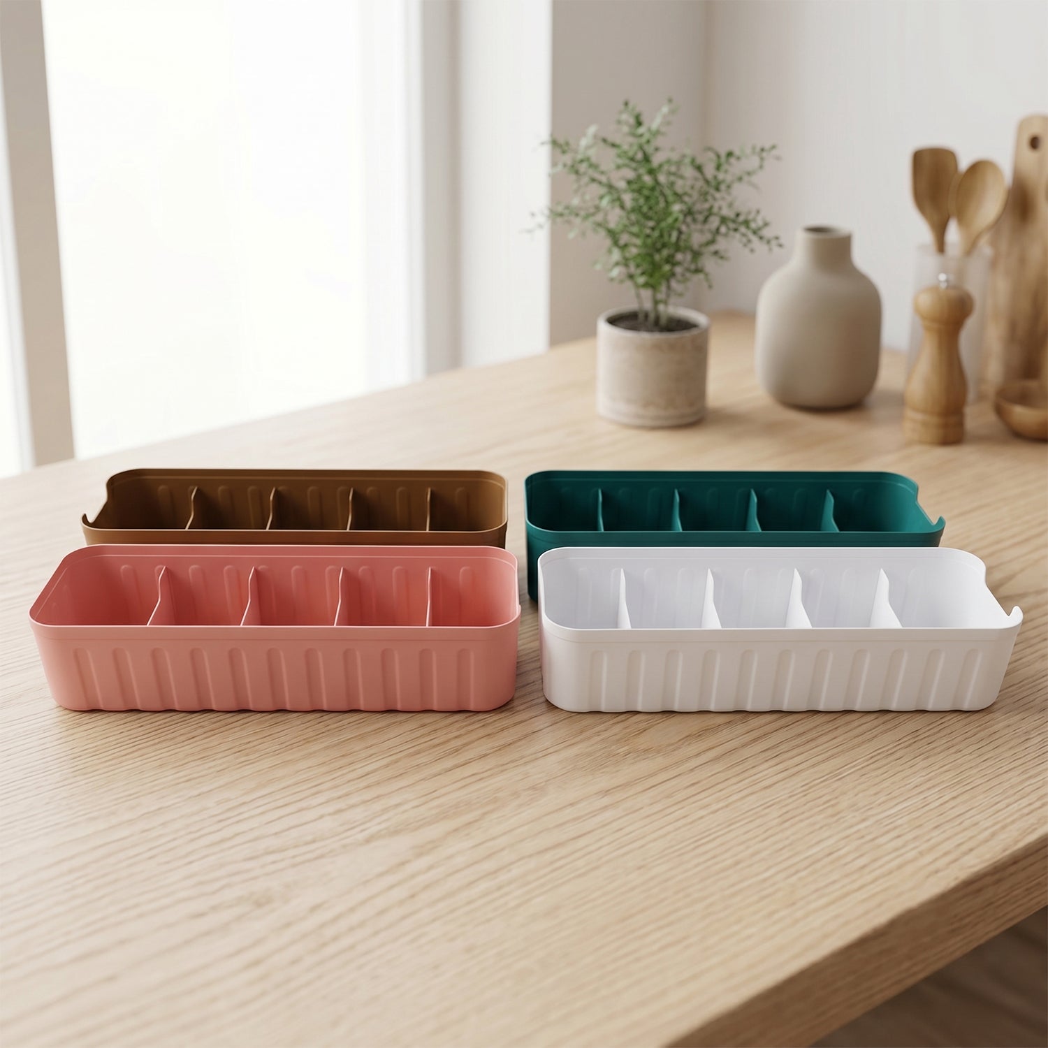 Plastic Drawer Organizer Tray Ð Keeps Socks & Underwear Neat