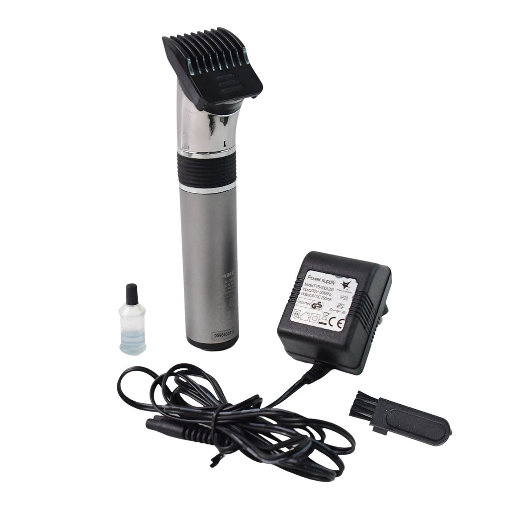 Rechargeable Hair Trimmer for Men – Adjustable Comb & Cordless