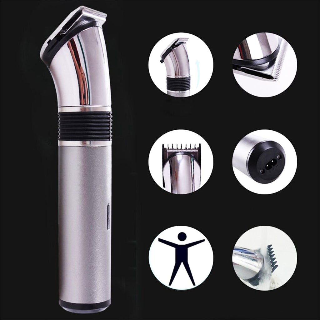 Rechargeable Hair Trimmer for Men – Adjustable Comb & Cordless