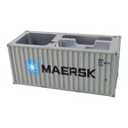 Container-Style Desk Organizer – Durable Multi-Compartment Storage Box