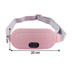Electric Heating Belt for Waist Pain Relief – Rechargeable & Adjustable