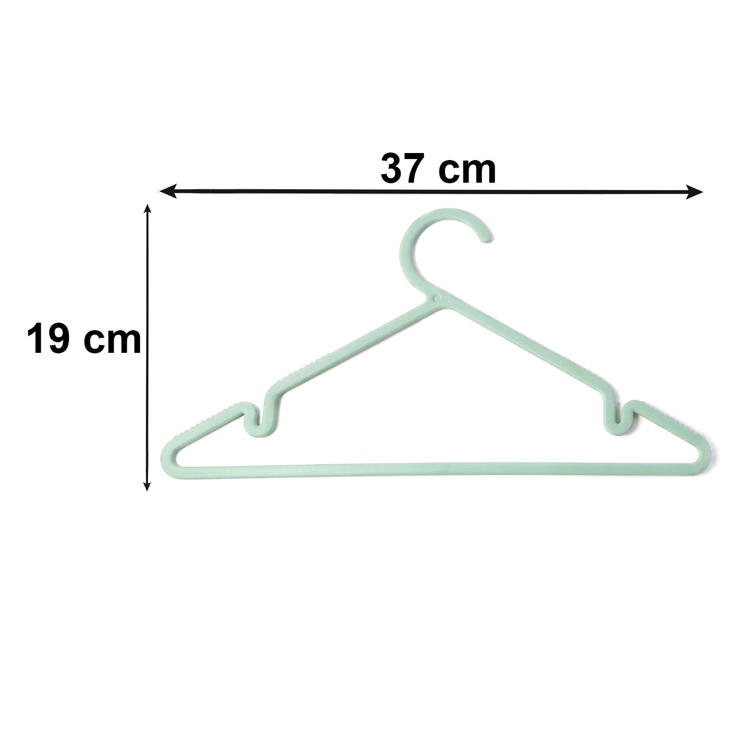 Plastic Clothes Hangers Ð Non-Slip Design for Safe Grip and Organization