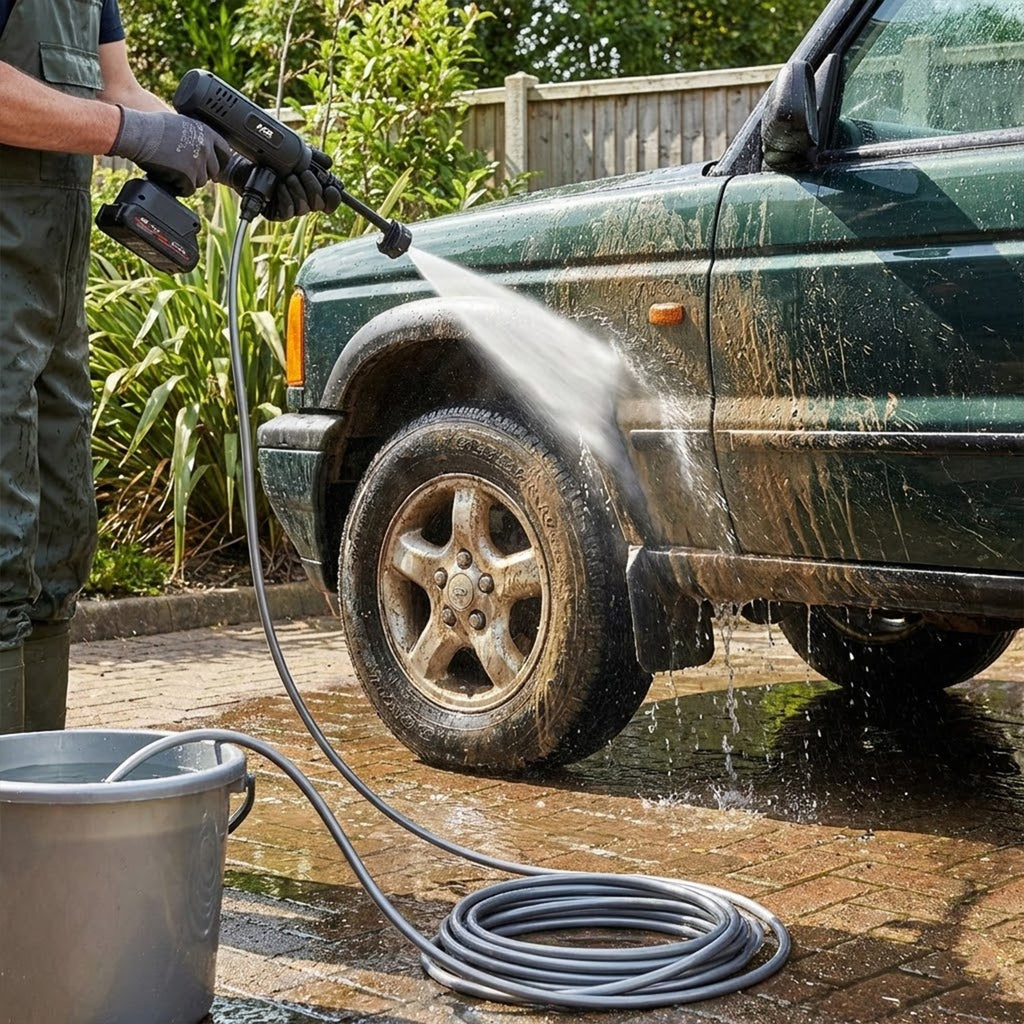 Rechargeable Cordless High-Pressure Spray Gun – Portable Cleaning