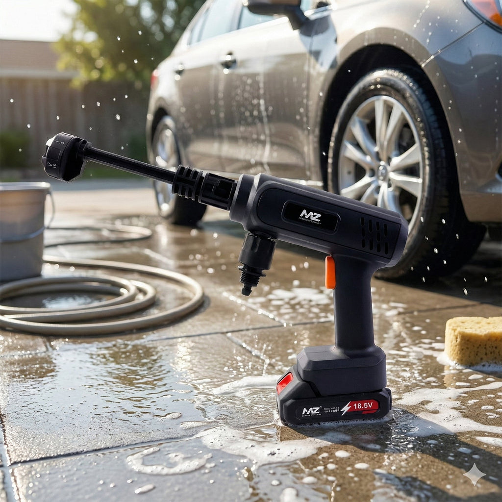 Rechargeable Cordless High-Pressure Spray Gun – Portable Cleaning
