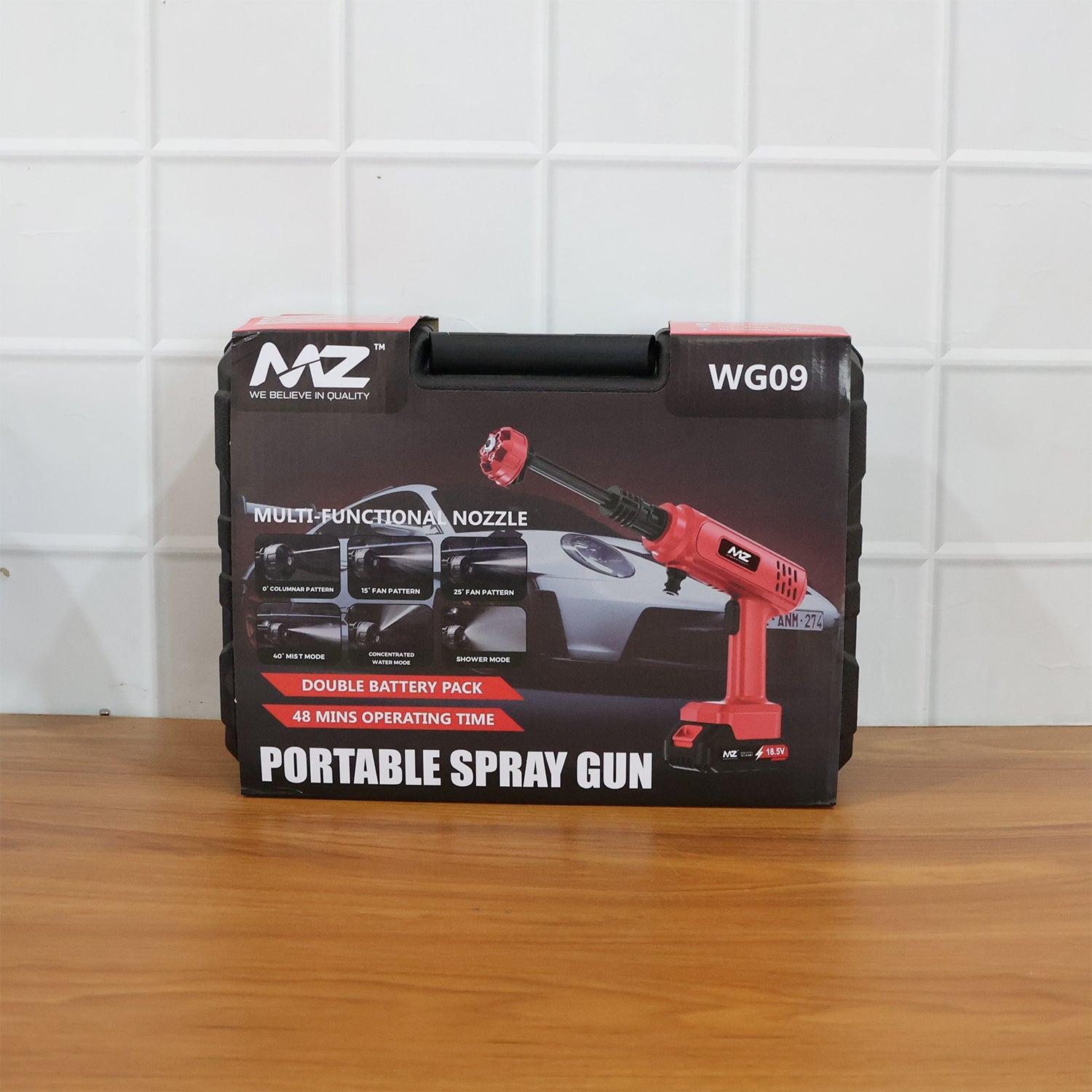 Rechargeable Cordless High-Pressure Spray Gun – Portable Cleaning