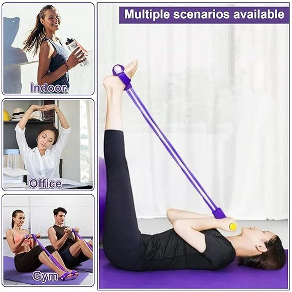 Pull Rope Resistance Exerciser Ð Full Body Workout & Portable