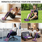 Pull Rope Resistance Exerciser Ð Full Body Workout & Portable