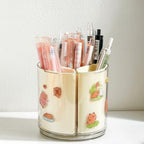 Rotating Desk Organizer Ð 5 Compartments with 360¡ Spin for Office & Home
