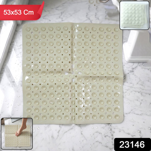 Anti-Slip Bath Mat Ð Secure Suction Cups for Bathroom Safety