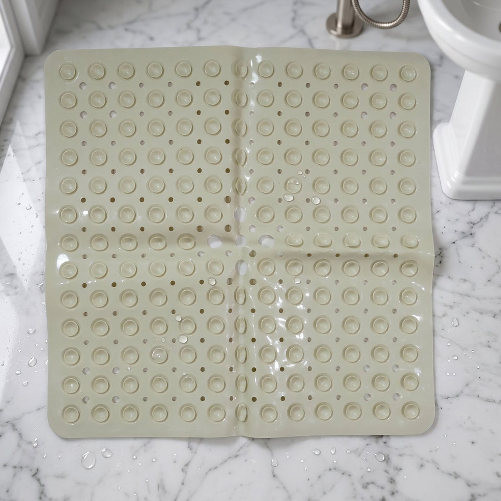 Anti-Slip Bath Mat Ð Secure Suction Cups for Bathroom Safety