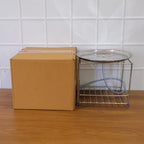 Multipurpose Stainless Steel Utensils Stand – Space-Saving Organizer