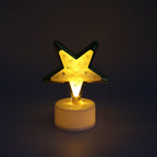Star Shaped Flameless LED Candles – Set of 4 for Home Decor
