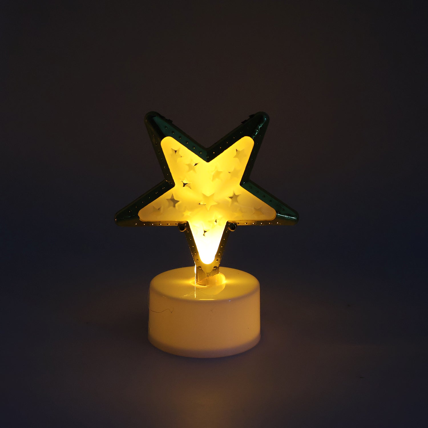 Star Shaped Flameless LED Candles – Set of 4 for Home Decor