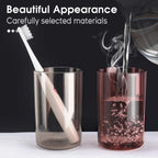 Wall Mounted Toothbrush Holder with Inverted Cups – Space Saving Organizer
