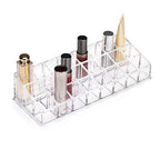 Acrylic Lipstick Holder – 24 Section Cosmetic Organizer | Organivo