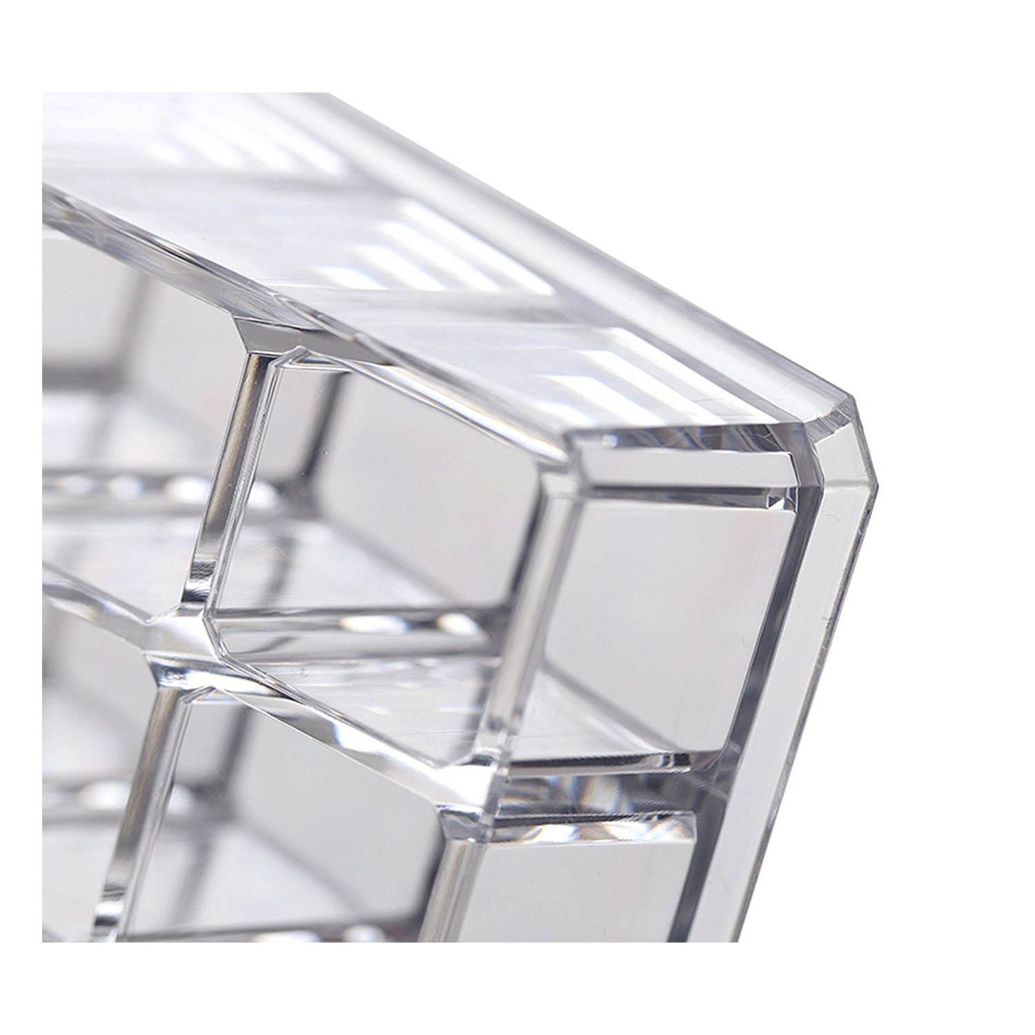 Acrylic Lipstick Holder – 24 Section Cosmetic Organizer | Organivo