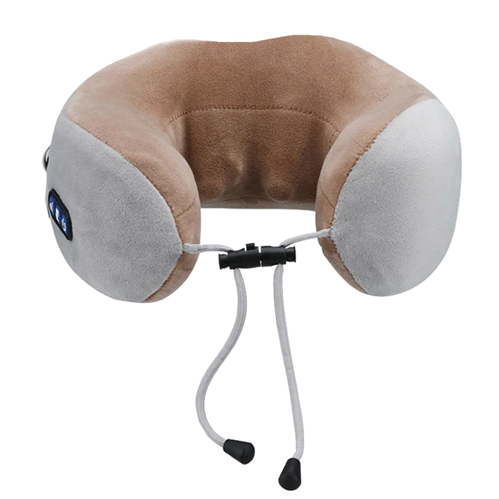 U-Shaped Electric Neck Massage Pillow Ð Cordless & Rechargeable