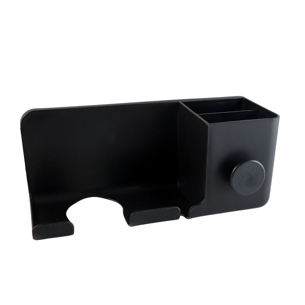 Wall Mounted Hair Dryer Holder – Space-Saving Organizer Shelf & Hook