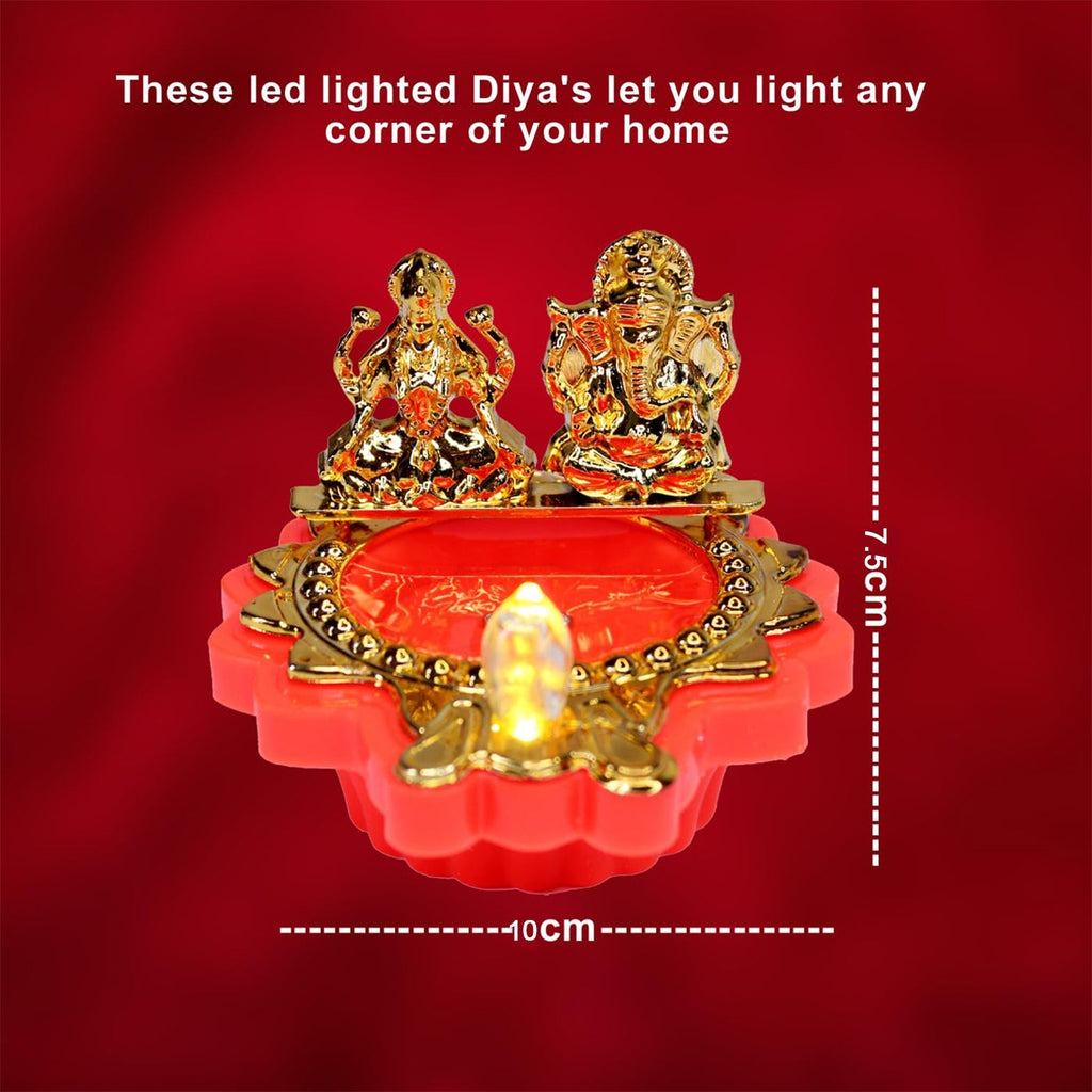 Water Sensor LED Diya – Flameless Decorative Diwali Light