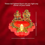 Water Sensor LED Diya – Flameless Decorative Diwali Light
