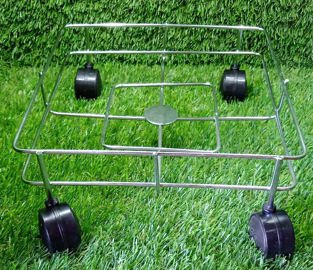 Stainless Steel Oil Stand – Square Kitchen Organizer | Indo Glow
