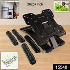 Full Motion TV Wall Mount Bracket – Heavy Duty 26–55 Inch Cantilever