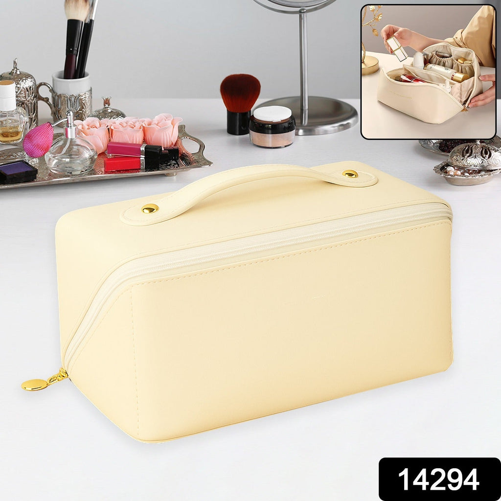 Travel Makeup Organizer – Waterproof Compact Cosmetic Pouch