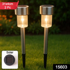 Solar Garden Pathway Lights – Durable Stainless Steel Outdoor LEDs