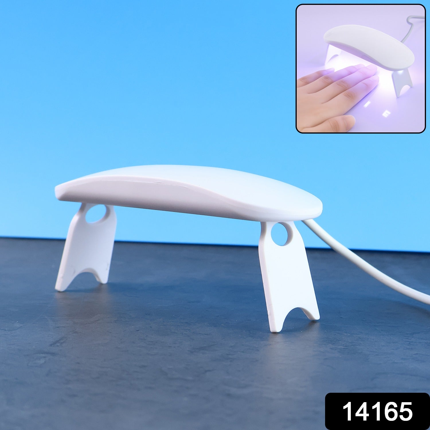 UV LED Nail Lamp – Mini Portable Gel Polish Dryer