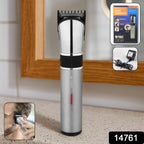 Rechargeable Hair Trimmer for Men – Adjustable Comb & Cordless