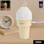 Ice Cream Cone Humidifier – Portable Air Freshener with LED