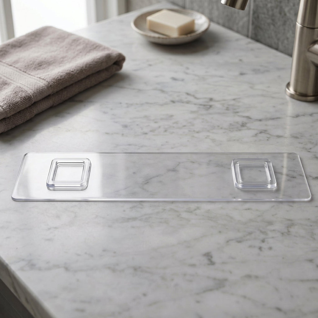 Bathroom Wall Shelf Ð Space-Saving with Hooks & Modern Design