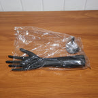 Black Hand Jewelry Display Stand – Elegant Matte Finish Organizer