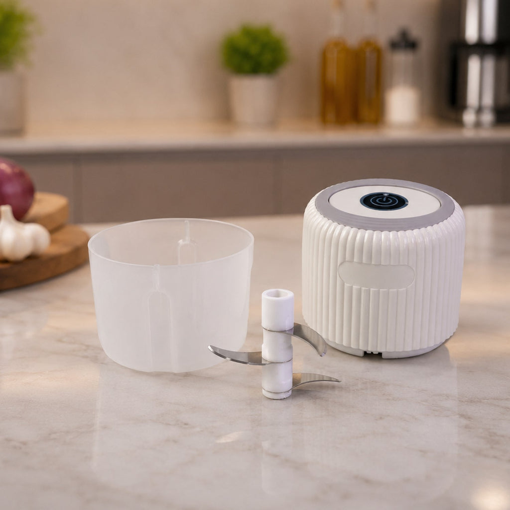 Mini Garlic Chopper Ð Cordless & Rechargeable for Easy Meal Prep