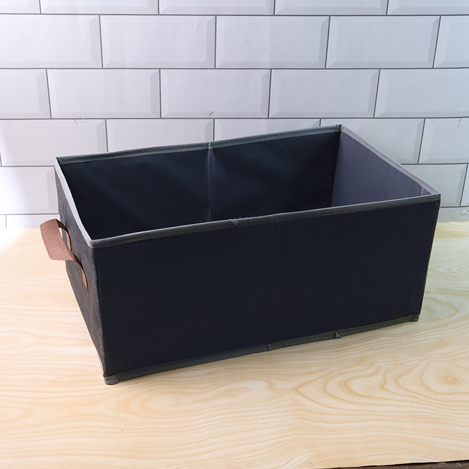 Foldable Storage Box with Handle – Large 46x28 cm Organizer