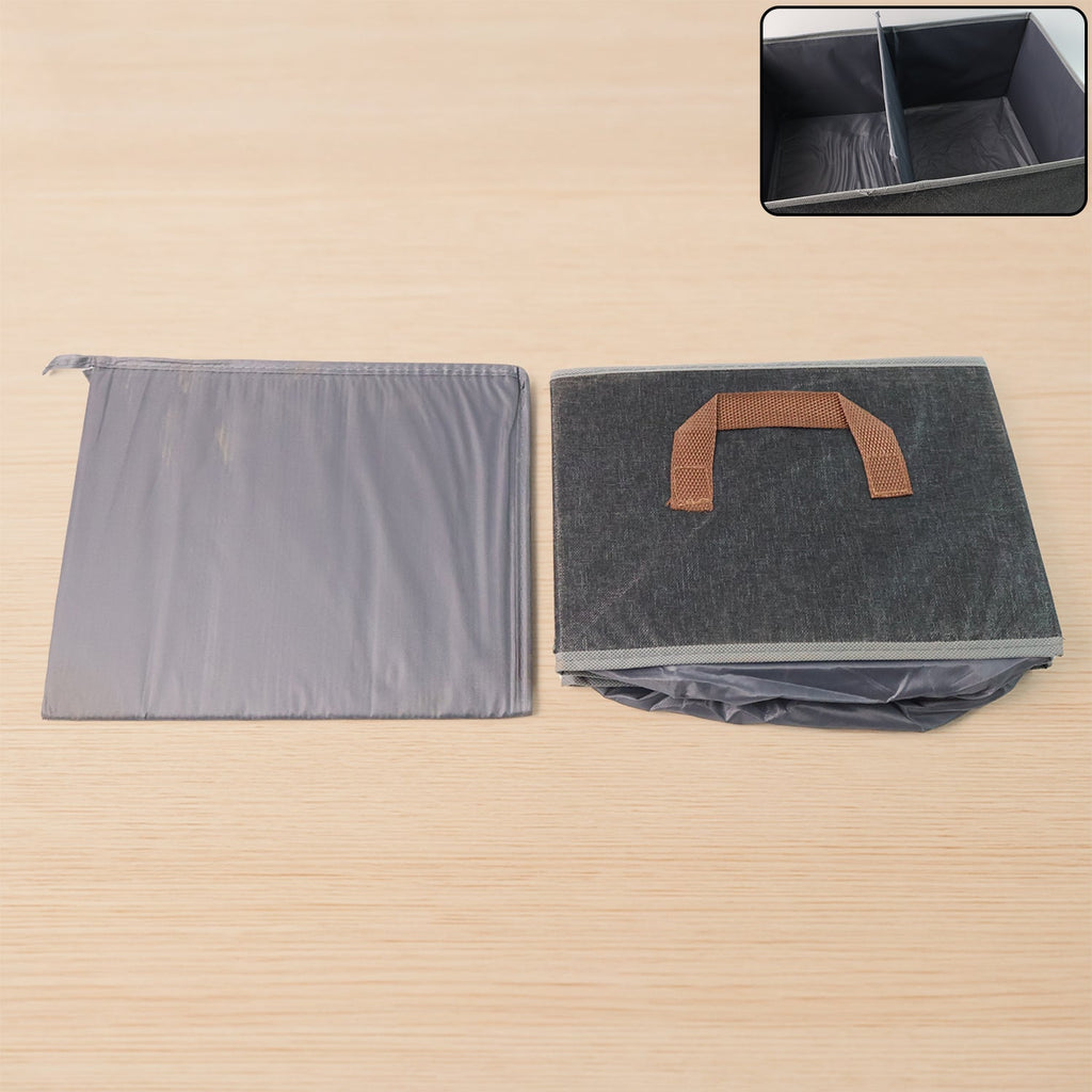 Foldable Storage Box with Handle – Large 46x28 cm Organizer