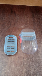 Soap Box Holder – Dust-Proof Lid & Detachable Drain Tray
