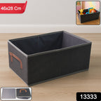 Foldable Storage Box with Handle – Large 46x28 cm Organizer