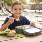 Stainless Steel Lunch Box Set Ð Durable & Leakproof with Carry Bag