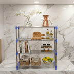 4-Layer Shoe Rack Organizer – Durable Stainless Steel Storage
