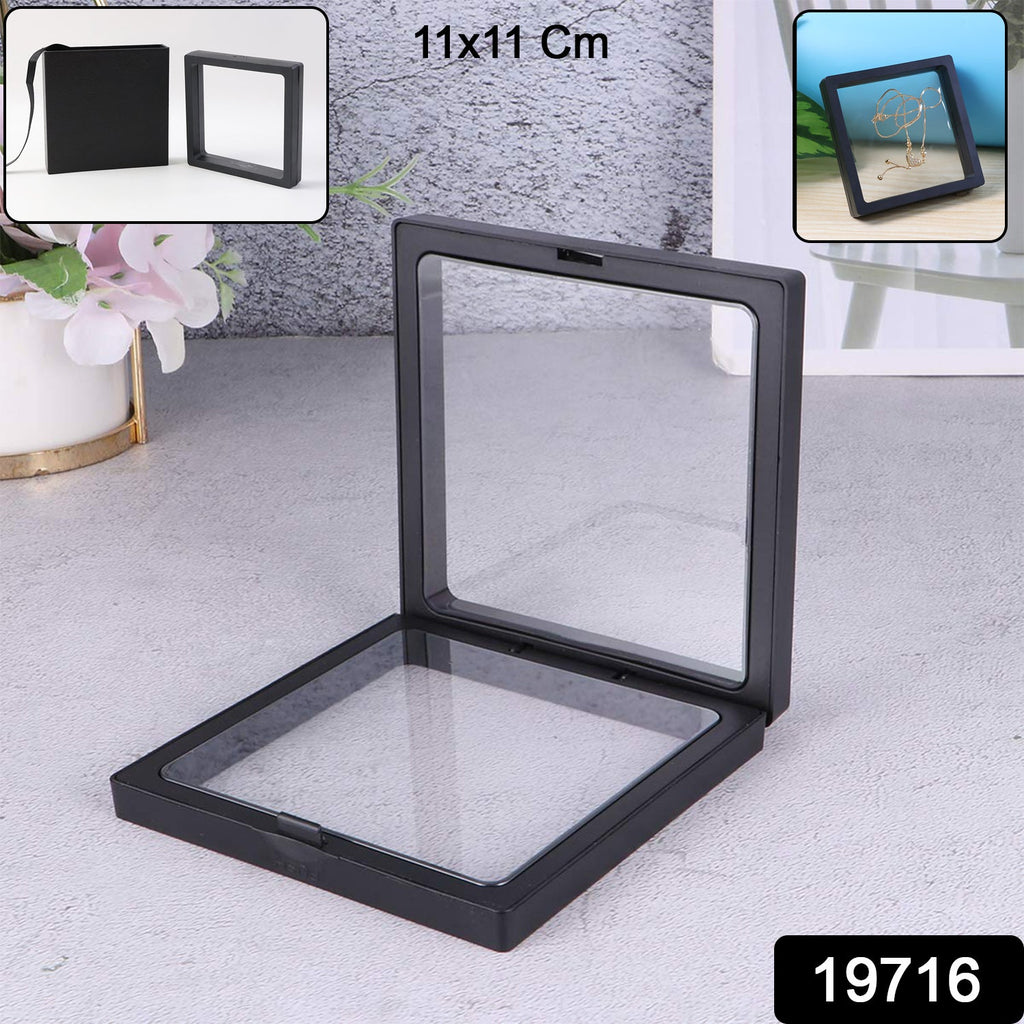 Transparent Jewellery Display Box Ð Floating 3D Effect for Showcasing