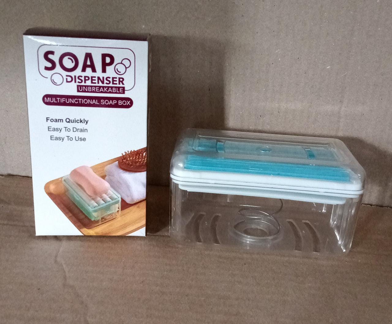 Soap Dispenser – 2-in-1 Portable Foaming with Roller | VelvetBubbles