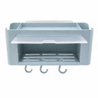 Storage shelf white bg